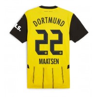 Dres Borussia Dortmund Ian Maatsen #22 Domáci 2024-25 Krátky Rukáv